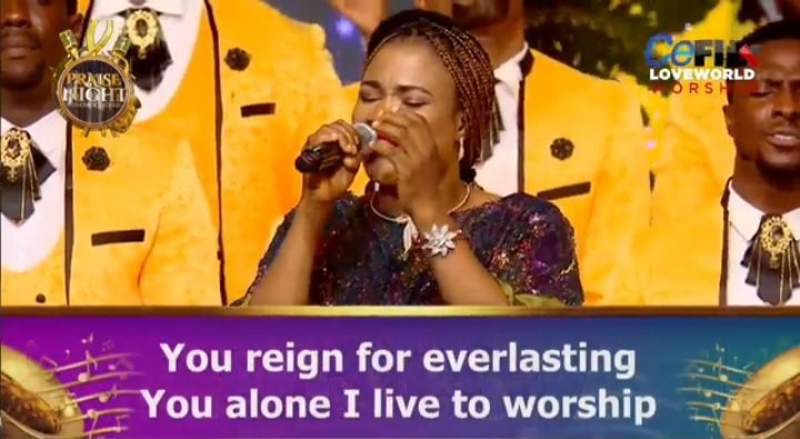 JESUS SOVEREIGN GOD (YOU ALONE I ADORE) BY RITA SOUL AND LOVEWORLD SINGERS