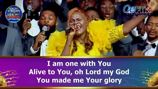 I AM ONE WITH YOU BY VANESSA AND LOVEWORLD SINGERS HEALING STREAMS 12