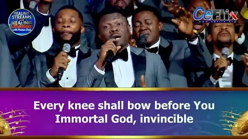 IMMORTAL INVINCIBLE GOD BY SIMEON RICH AND LOVEWORLD SINGERS HEALING STREAMS 12